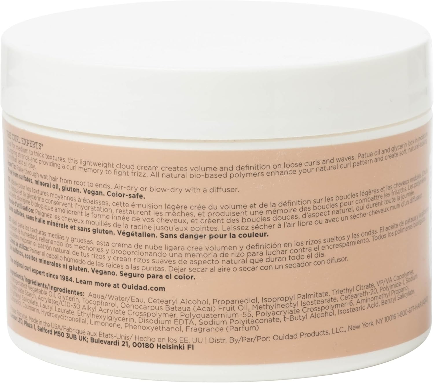 Coil Infusion Take Shape Plumping plus Defining Cream Ouidad for Unisex 8 Oz Cream