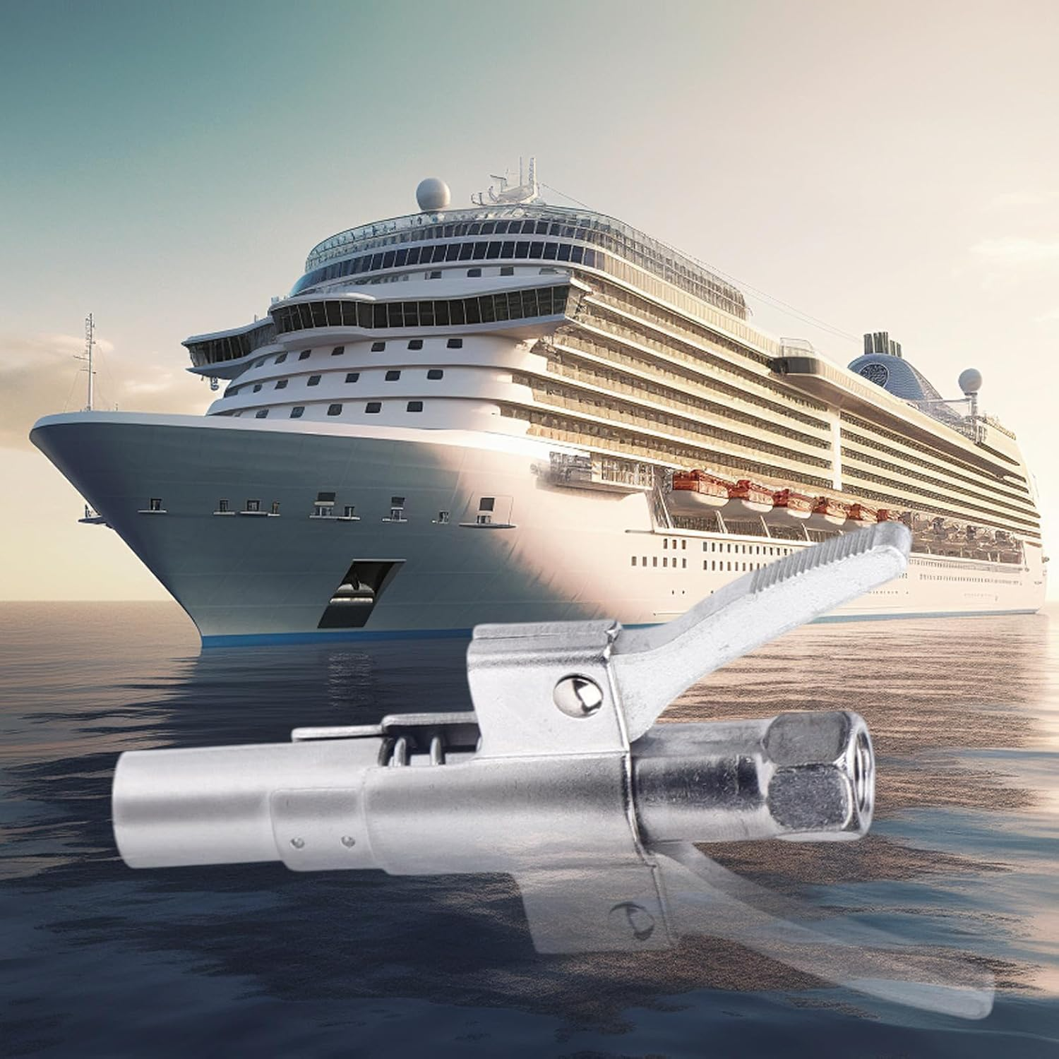 Grease Coupler Lock On,Quick Release Grease Fitting - Heavy-Duty Fitting Adapter for Industrial Machinery Construction Farm Equipment Truck Maintenance Automotive Repair image number 5