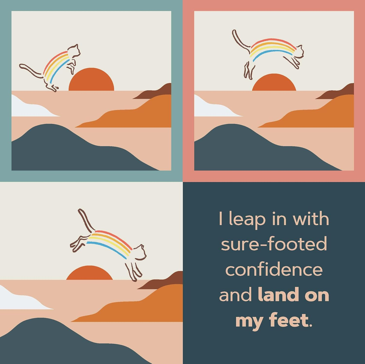 Catffirmations 2025 Wall Calendar image number 3