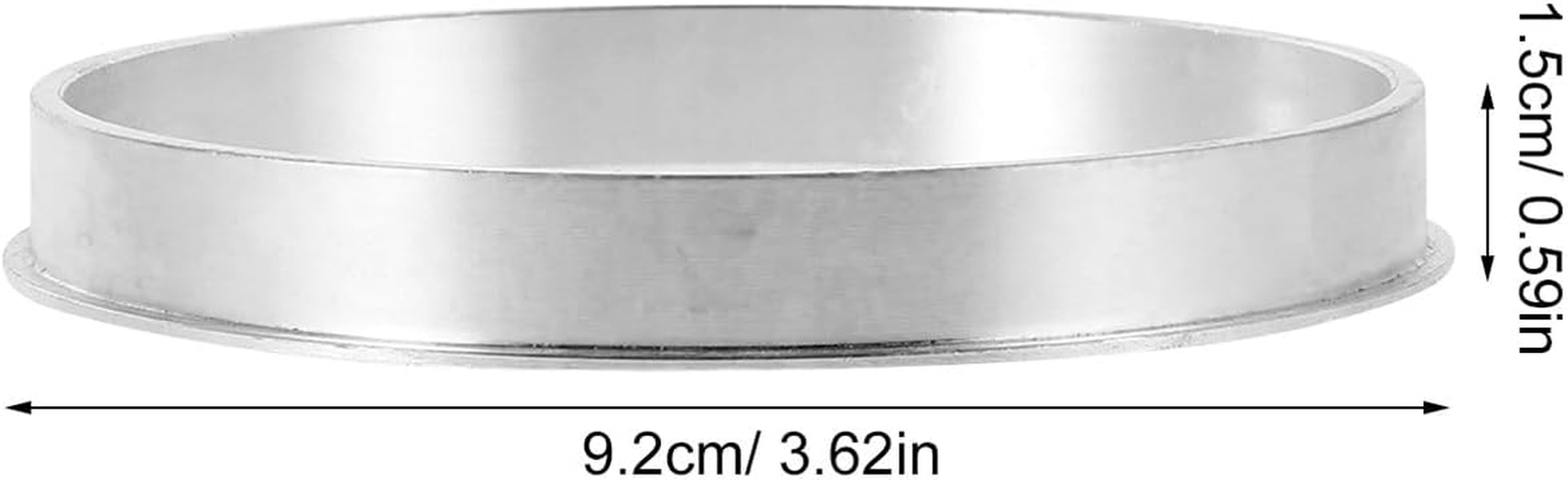 2Pcs Aluminum Cup Sealer Rings Replacement Accessories for Electric Milk Tea and Coffee Sealing Machines Compatible with 95 Model Plastic and Paper Cups image number 2