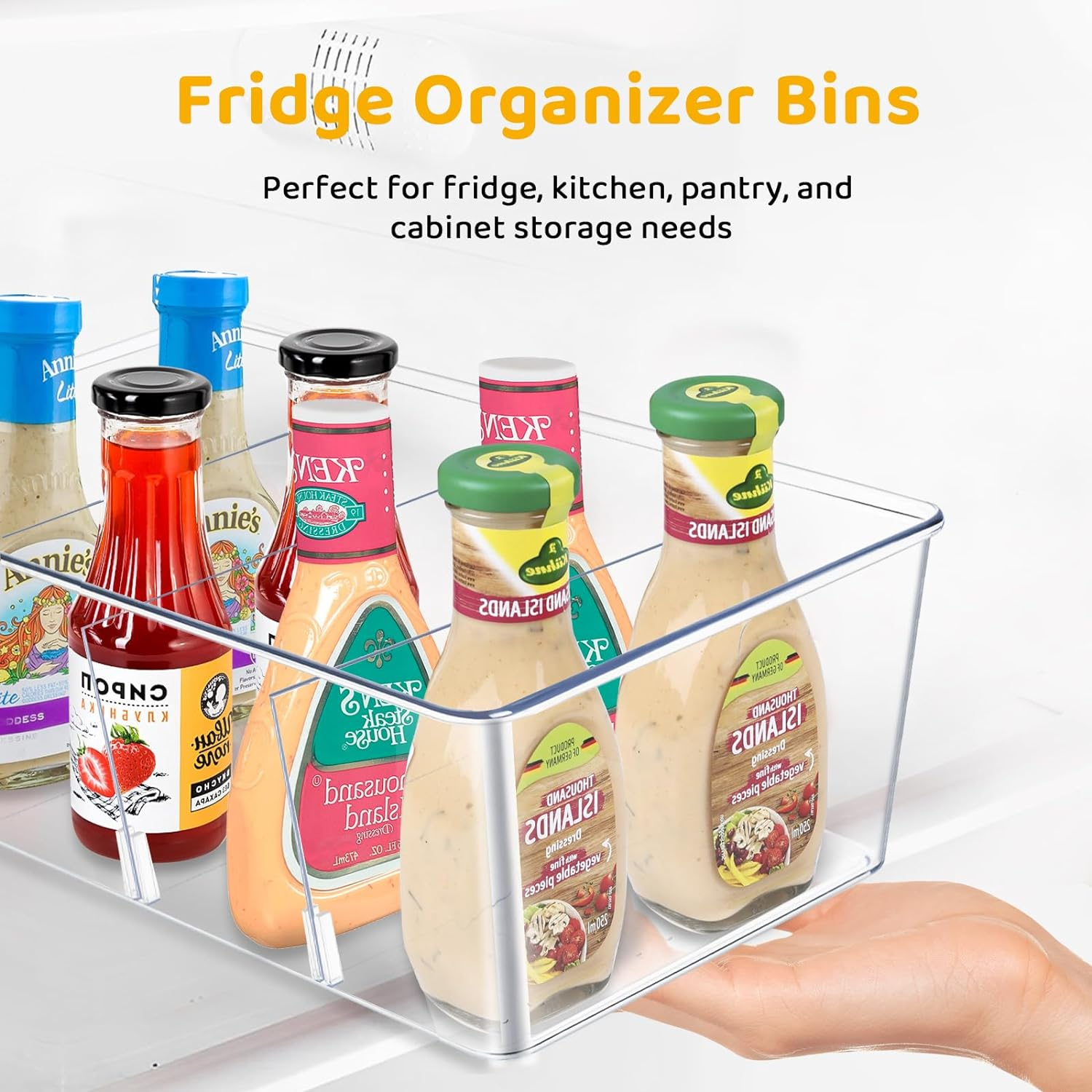 Gominimo - Pantry Organizer, Snack Organizer, Pantry Organization, Pantry Organizers and Storage, Snack Organizer Pantry, the Home Edit Storage Containers, Snack Holder, Chip Organizer Pantry image number 1