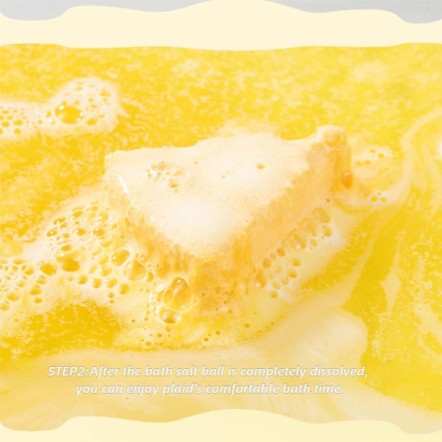 Aislor the Cheese Bath Single Cheesy Bath Bomb, Luxurious Moisturizing Fizzie Yellow One Size image number 6