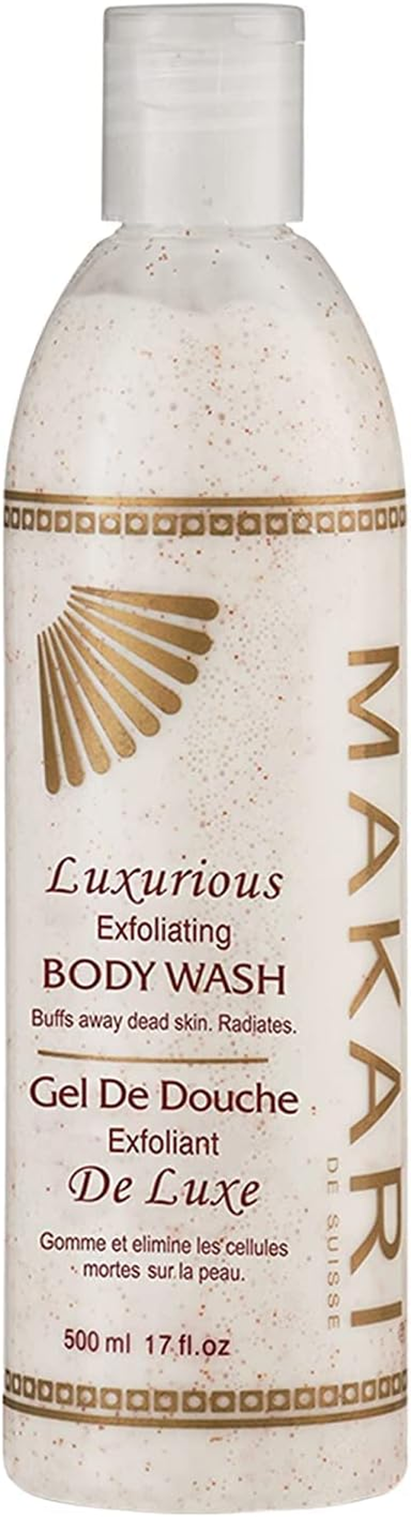 Makari Exfoliating Body Wash 17 Fl.Oz, 500 Ml &ndash; with Vitamin C & Aloe Vera - Face & Body Cleanser &ndash; Cruelty Free image number 2