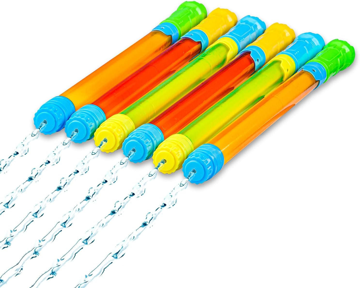 Joyin Toy 6 Pack Super Water Blaster 16.5'' Summer Water Soaker Water Gun Swimming Pool Game Beach Sand Water Fight Toys image number 2