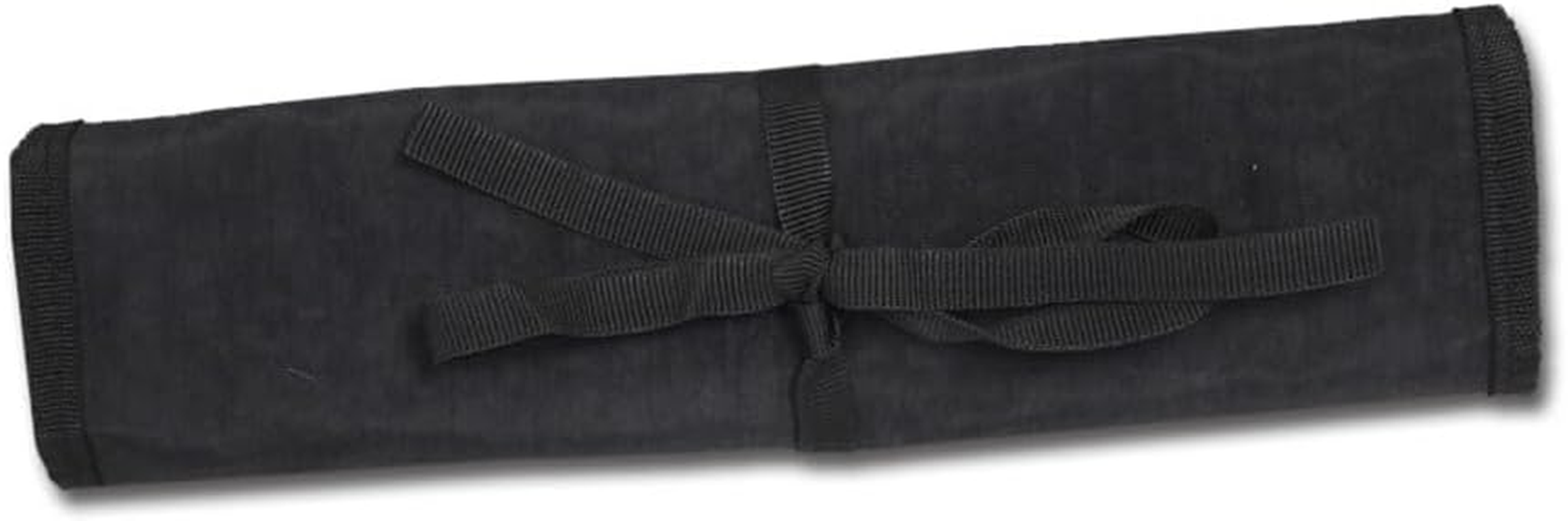 Dream Duffel Hanging Accessory Roll for Competition & Travel, Jewelry, Toiletry, & Cosmetic Bag, Black, Solid