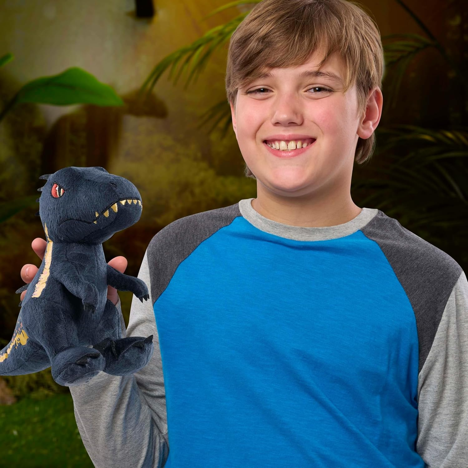 Jurassic World Dinosaurs Plush Indoraptor Stuffed Animals, Kids Toys for Ages 3 up by Just Play image number 3