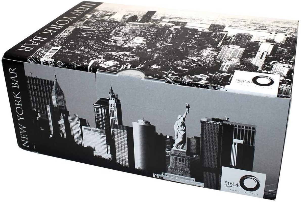 Stolzle Lausitz New York Bar Double Old Fashioned Tumbler 6 Piece Set, 320 Ml Capacity image number 2