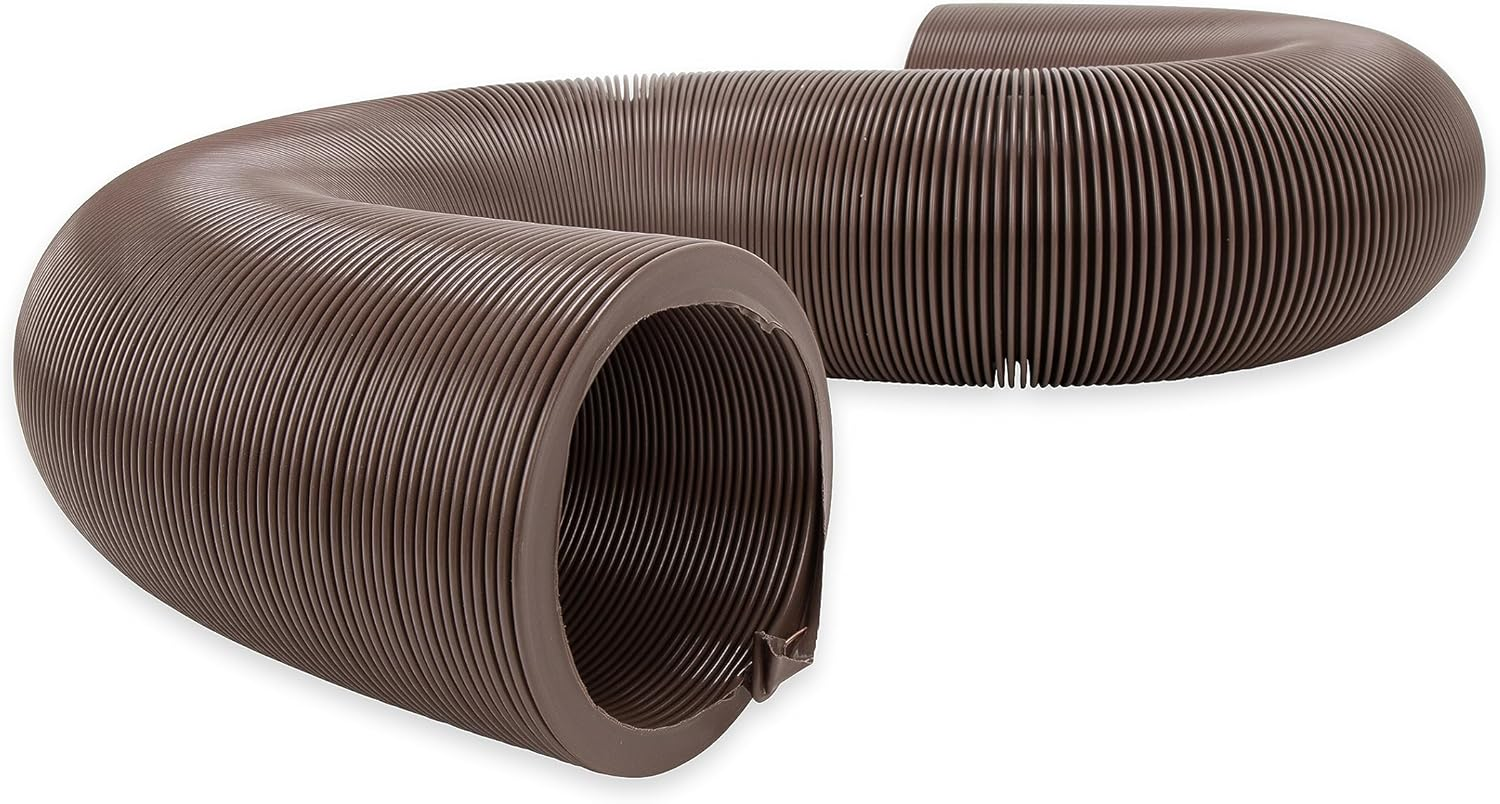 Camco 20-Foot RV Sewer Hose | Features a Durable HTS Vinyl Construction, Designed to Work with Threaded and Slip Fittings, and Has a 3-Inch Diameter Opening (39611), Black image number 4
