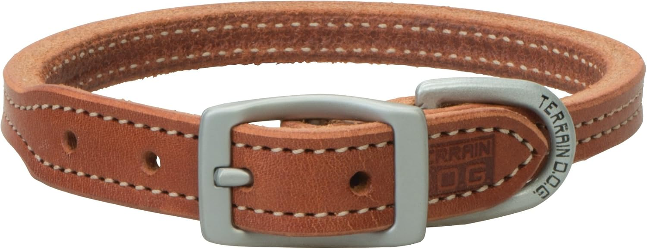 Terrain D.O.G. Buttered Harness Leather Hybrid Dog Collar image number 1