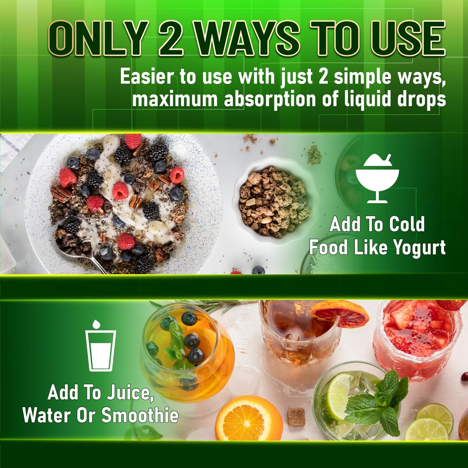 10In1 Lemon Balm Liquid Drops Blend Includes Lemon Balm, Ginger, Turmeric, Ceylon Cinnamon, Black Pepper, Cayenne Pepper, Berberine - Support Digestion, Mood - 1 FL Oz - 2 Month Supply image number 4