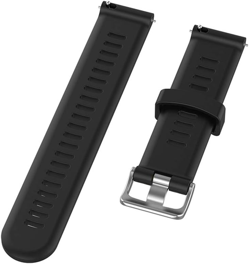Muovrto Replacement Band Strap for Garnin Vivoactive 3/Venu/Venu Sq,Silicone Watch Strap for Garmin Forerunner 245/645,20Mm Watch Strap