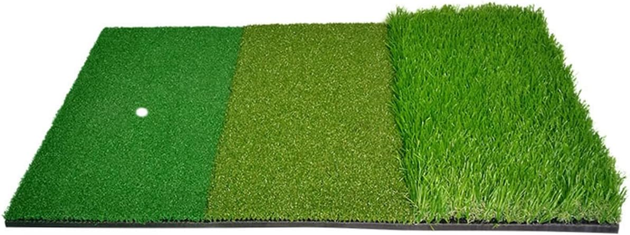 AIMALL 3-In-1 Golf Hitting Mat - Portable Driving Range Practice Aid | Indoor & Outdoor Use, Tri-Fold Design 24.8" X 16.1" (8.3" X 16.1" Folded) image number 2