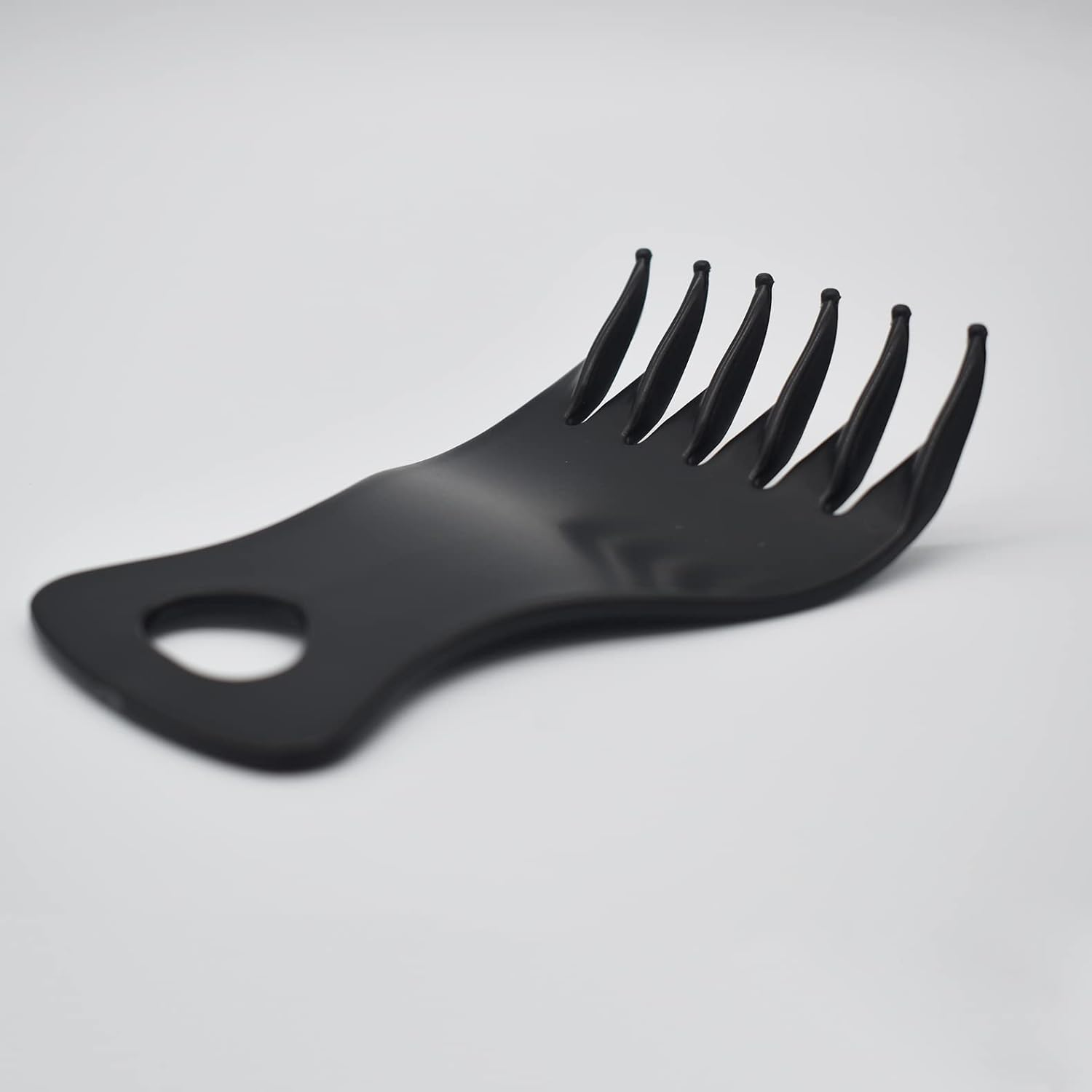 Professional Men Styling Comb, Detangling Afro Streaker Wide Tooth Fork Comb Rake Comb Anti-Static Heat Resistant Oil Hair Styling Way Long Curly Hair for Men Hair Salon image number 3