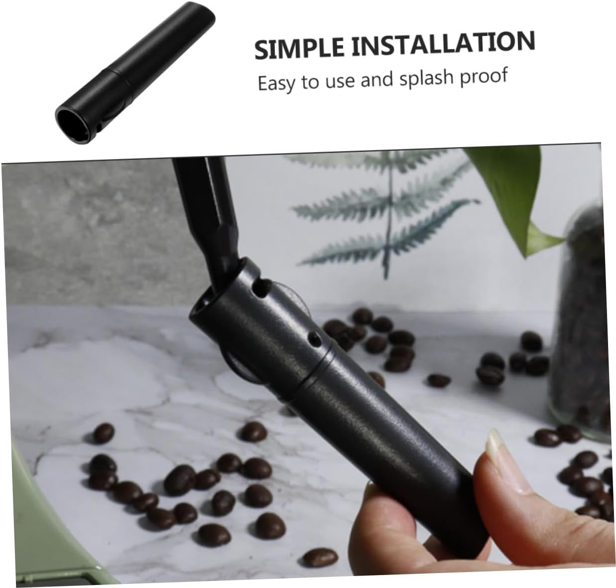 SECFOU Reusable Plastic Coffee Machine Steam Nozzle for Home and Office Milk Spout Compatible with Delonghi Clean Coffee Maker Accessory for Espresso and Milk Tea Shops image number 3