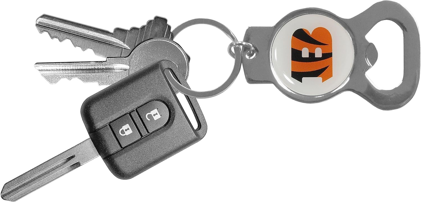 NFL Cincinnati Bengals Bottle Opener Key Chain image number 2