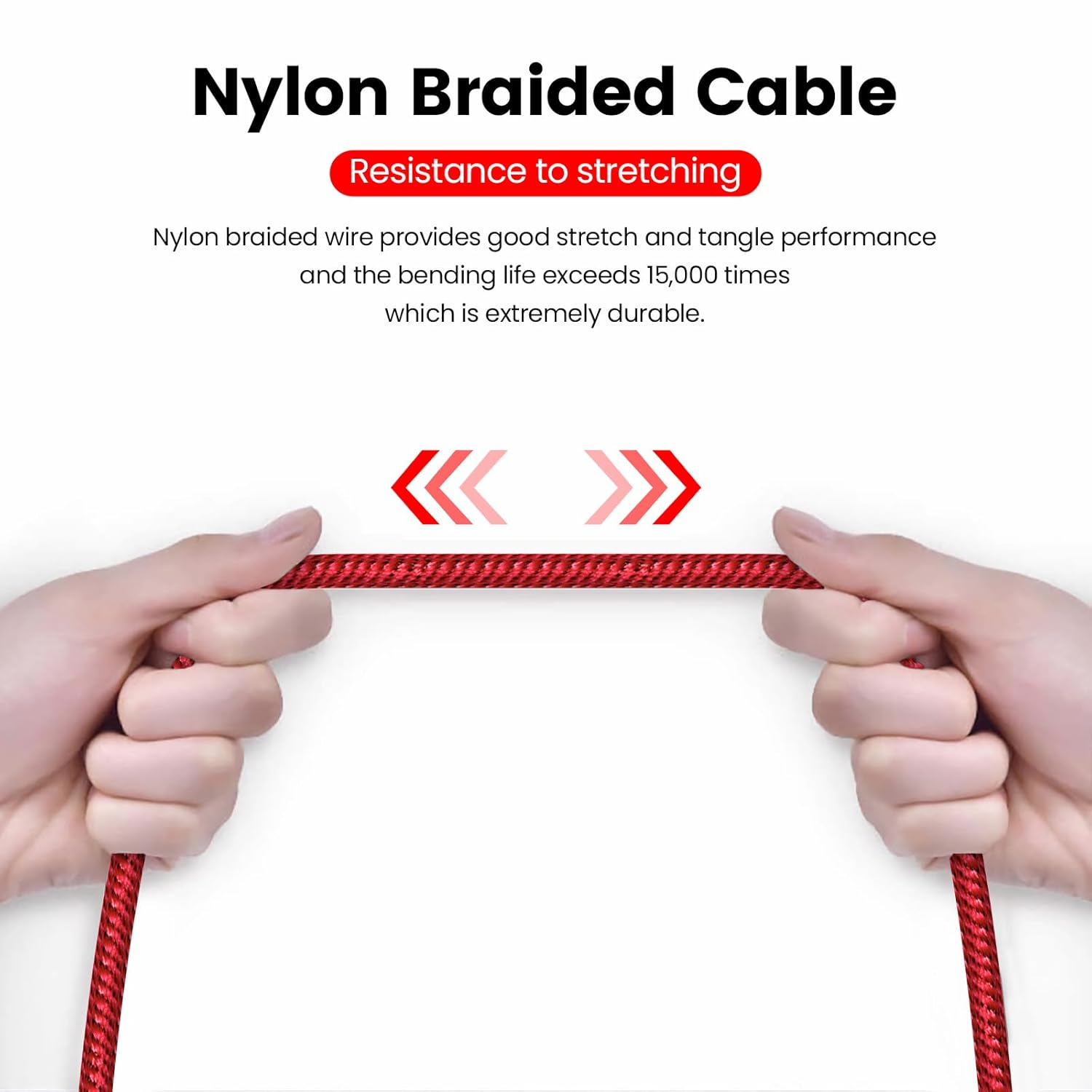 MOSWAG 3.5Mm Male to Female Extension Cable with Microphone Stereo Audio Adapter Nylon Braided Compatible for Home/Car Stereos Smartphones Headphones Tablets Media Players and More image number 3