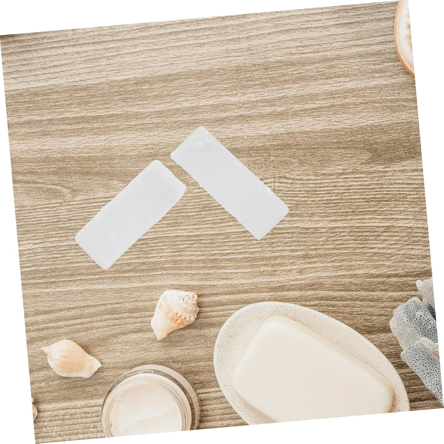 SHINEOFI 1Bag Organic Bar Soap Base Soap Base Making Supplies Kit for DIY Projects image number 3