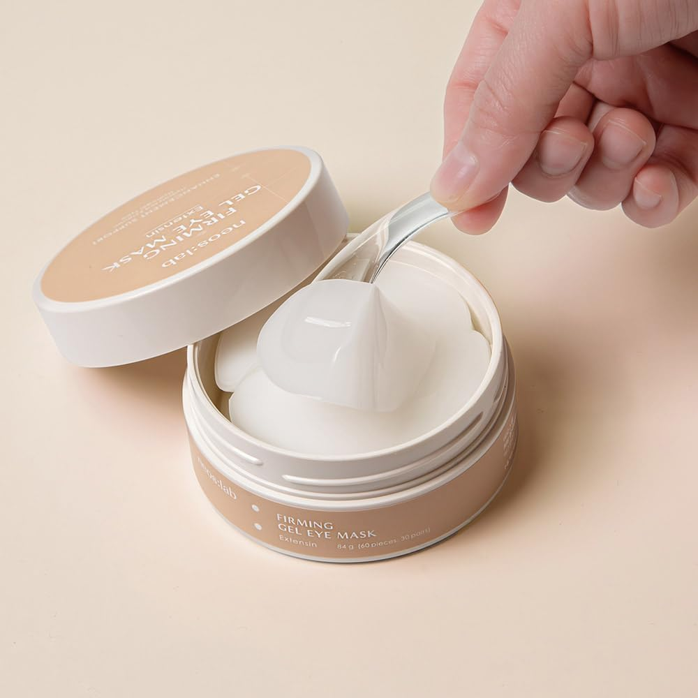 Neos:Lab Firming Gel Eye Mask 60Ea (30Pairs) - Refreshing Hydrogel Eye Patch with Collagen, Peptide, Rice Ceramide, Lactobacillus Ferment for a Firm Skin, Reduces Fine Lines, Eye Bags, Puffy Eye image number 3