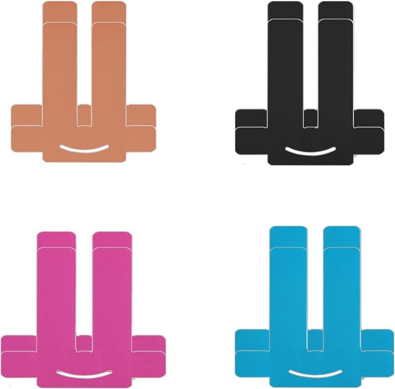 Pre-Cut Kinesiology Knee Tape, 8Pcs Breathable Precut Muscle Tape, Precut Kinesiology Sports Tape for Elbow Support image number 5