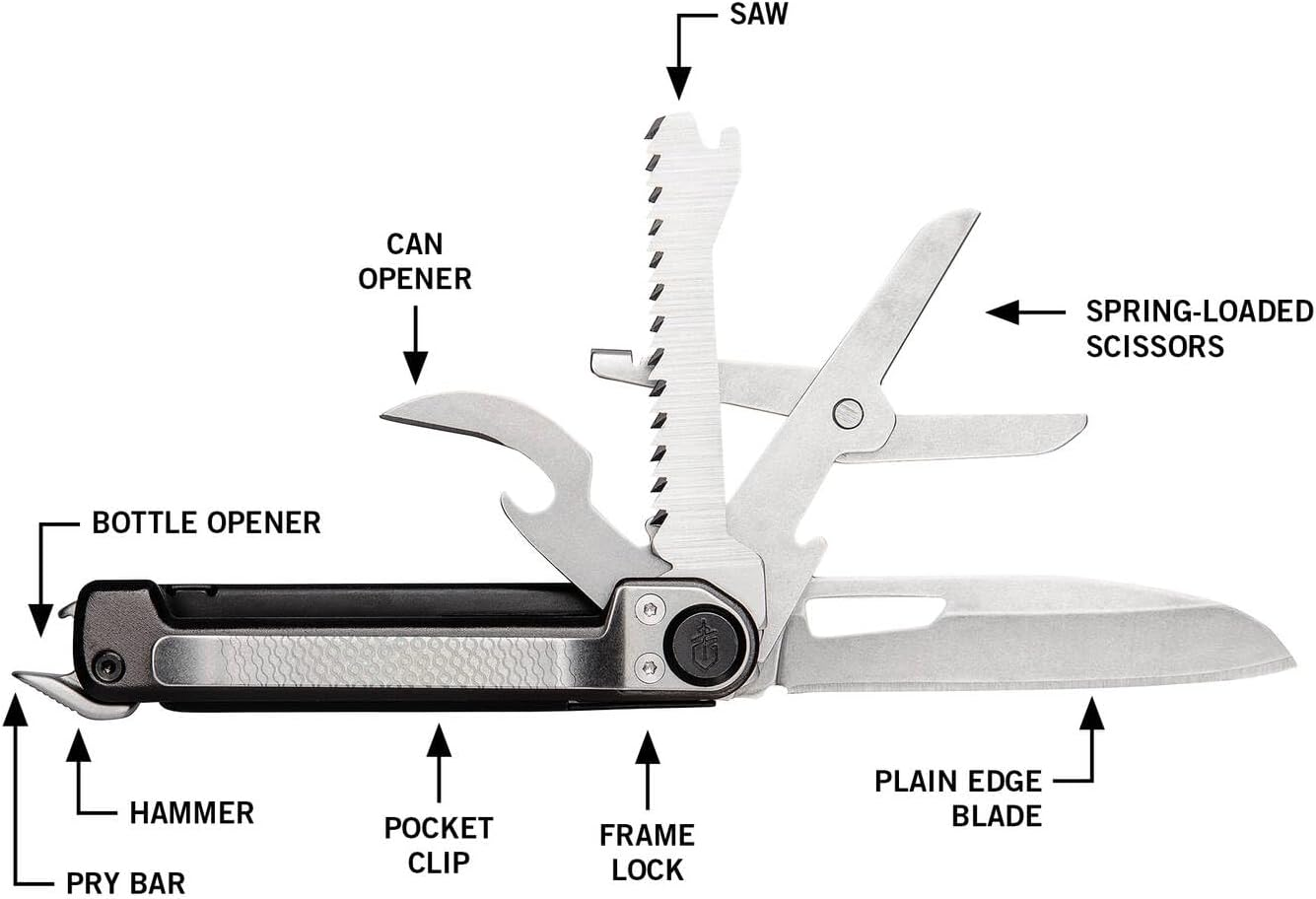 Gerber Armbar Scout Multi-Tool, Onyx image number 6