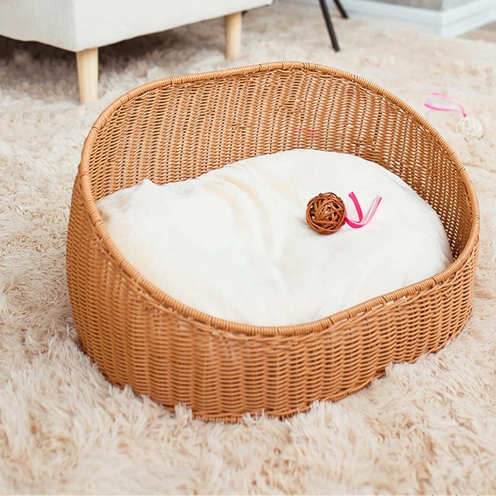 Rattan Cat House Summer Cat House Universal Dog House Cat Climbing Frame Indoor Pet House image number 4