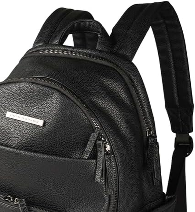 Kenneth Cole REACTION Marley Vegan Pebble Leather Backpack Tote & image number 5