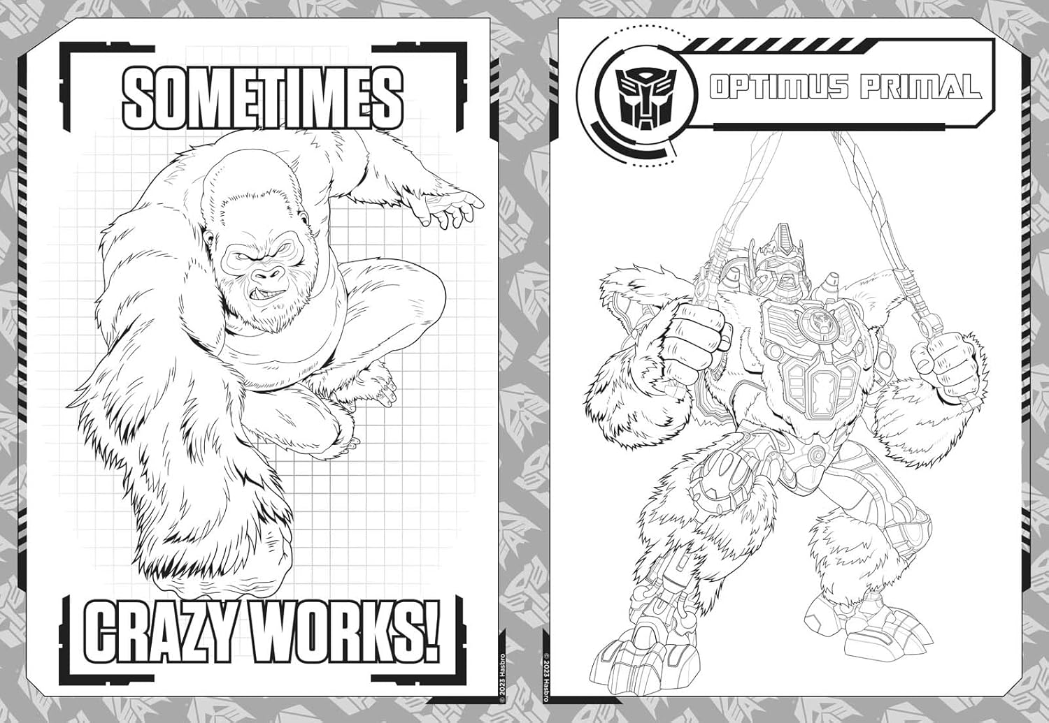 Transformers: Colouring Adventures (Hasbro) image number 1