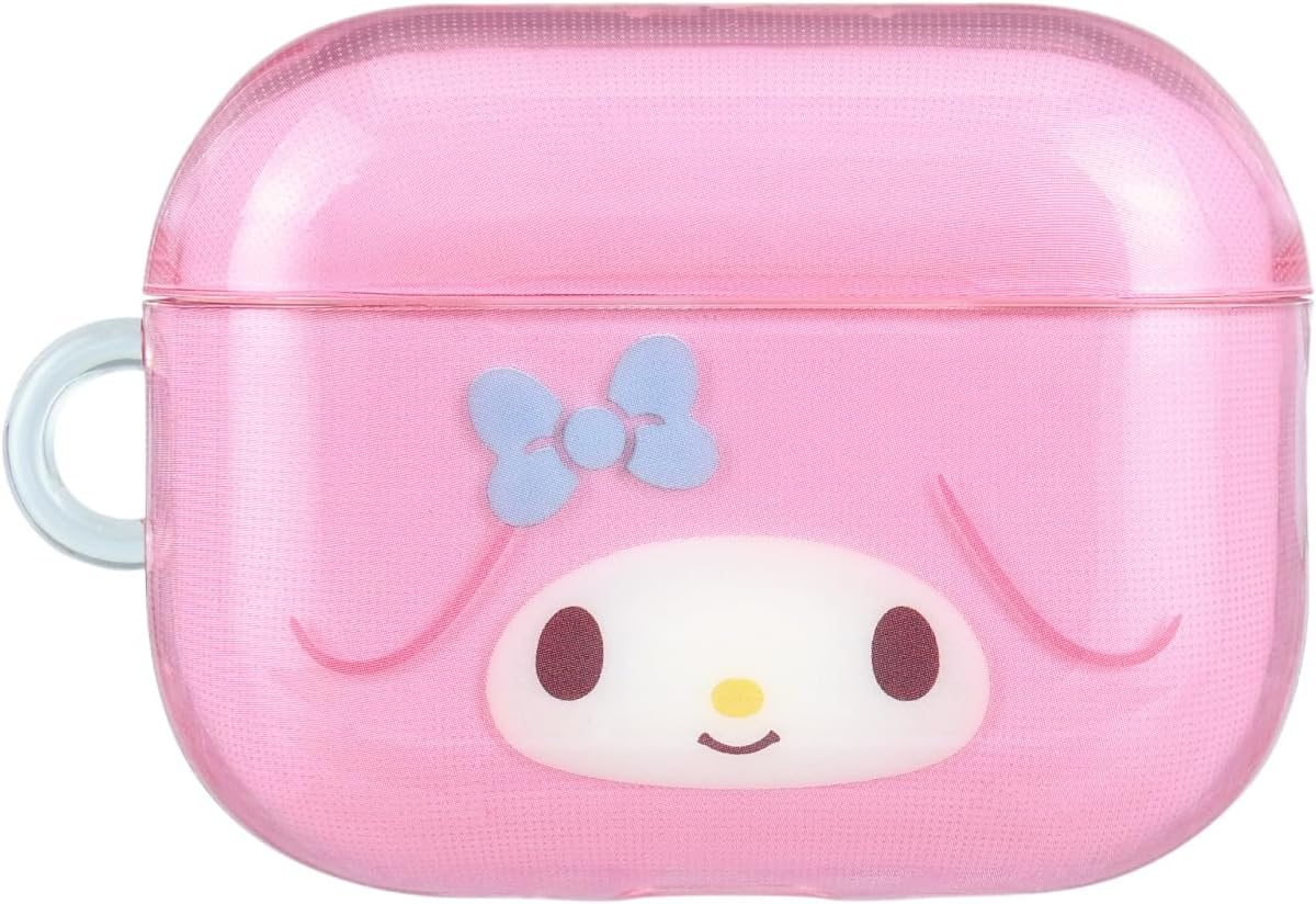 Gourmandies Sanrio Characters Airpods Pro 3 Compatible Soft Case My Melody SANG-611MM image number 2