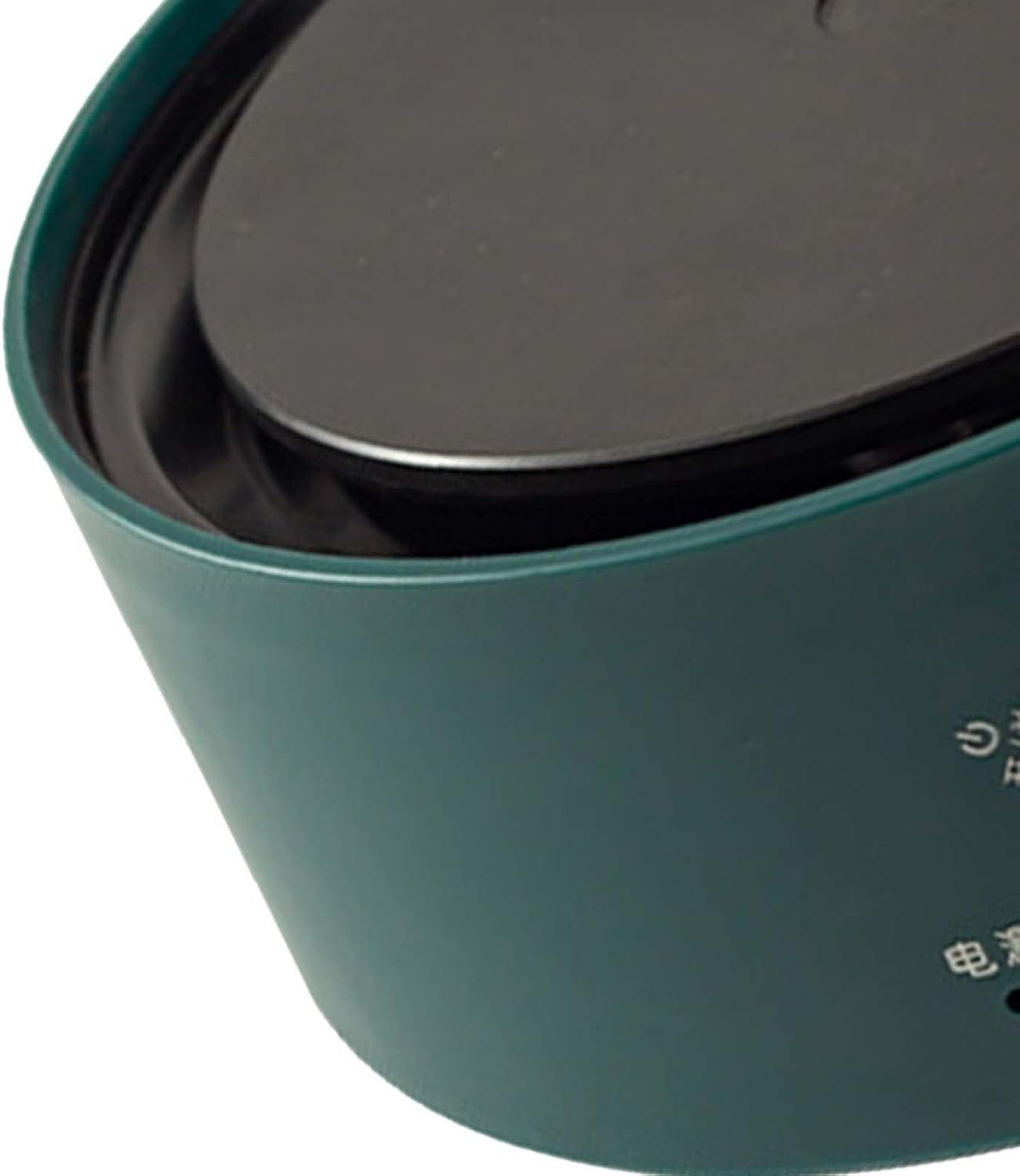 Electric Mini Stove, 360 Degree Vertical Heating Safe Portable Countertop Hot Plate Efficient for Tea (Green) - White image number 4