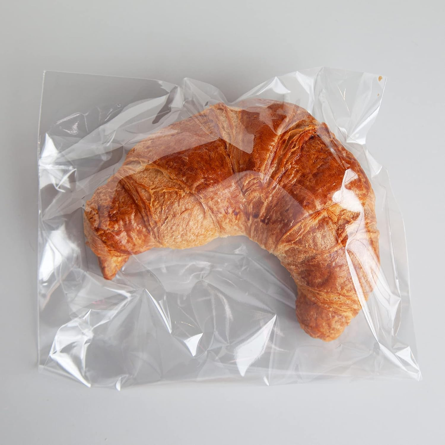 7X10 Inch Clear Resealable Cellophane Bags Self Adhesive,100 Pcs Self Sealing Cellophane Bags image number 2