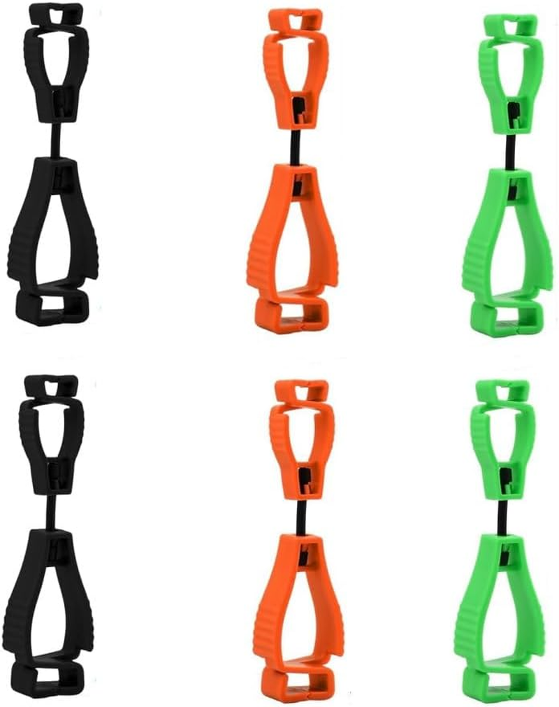6 PCS Glove Clips, Anti-Loss Waist Buckle Clip, Work Safety Guard Labor Keeper, Grabber for Safety Work image number 1