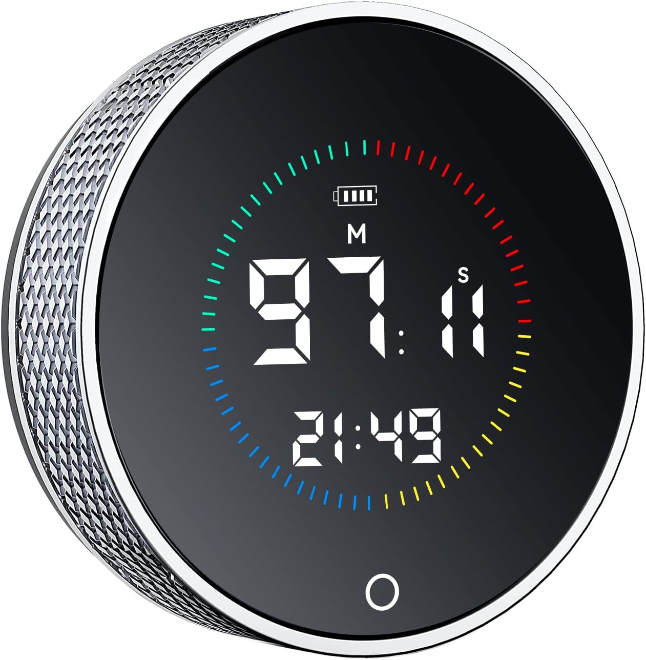 DOLAMOTY Digital Kitchen Timer - Magnetic Countdown Countup Timer with Large LED Display Volume Adjustable for Classroom Cooking Fitness Baking Studying Teaching, Easy for Kids and Seniors (Black) image number 3