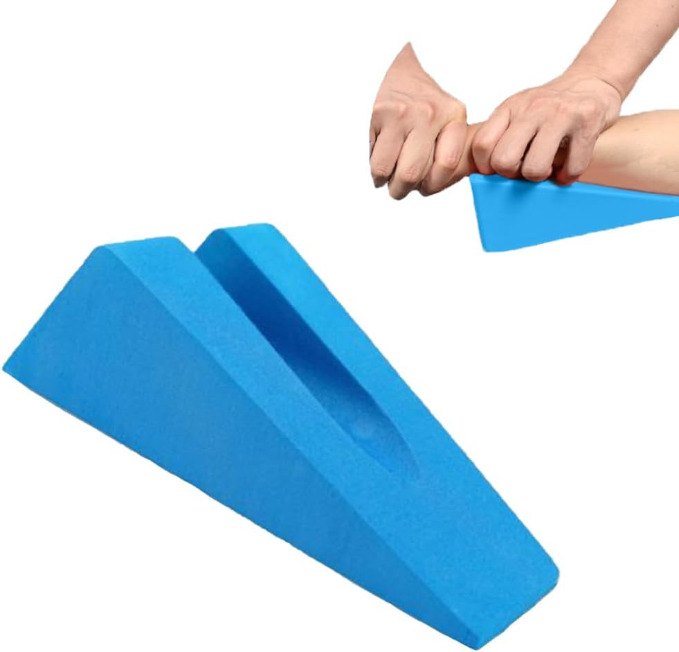 Triangle Therapy Wedge Pillow, Mobilization Wedge, Non-Slip Silicone Triangle Pillow for Spine and Extremity Mobilization, Sturdy Support for Spinal Pain Relief, Rehabilitation Tool image number 2