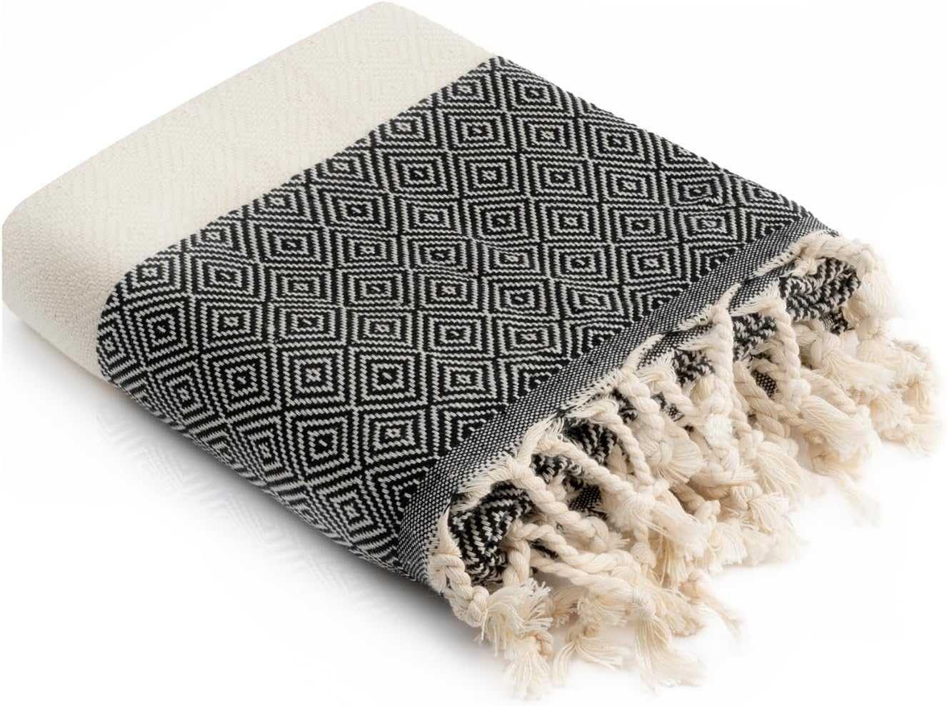 Turkish Beach Towel, Large 39"X71", Sand-Free, Extra Large Light Travel Towel, Travel Essentials, Cruise Accessories, Must-Haves for Adults, Beach Accessories, Gifts - Pink