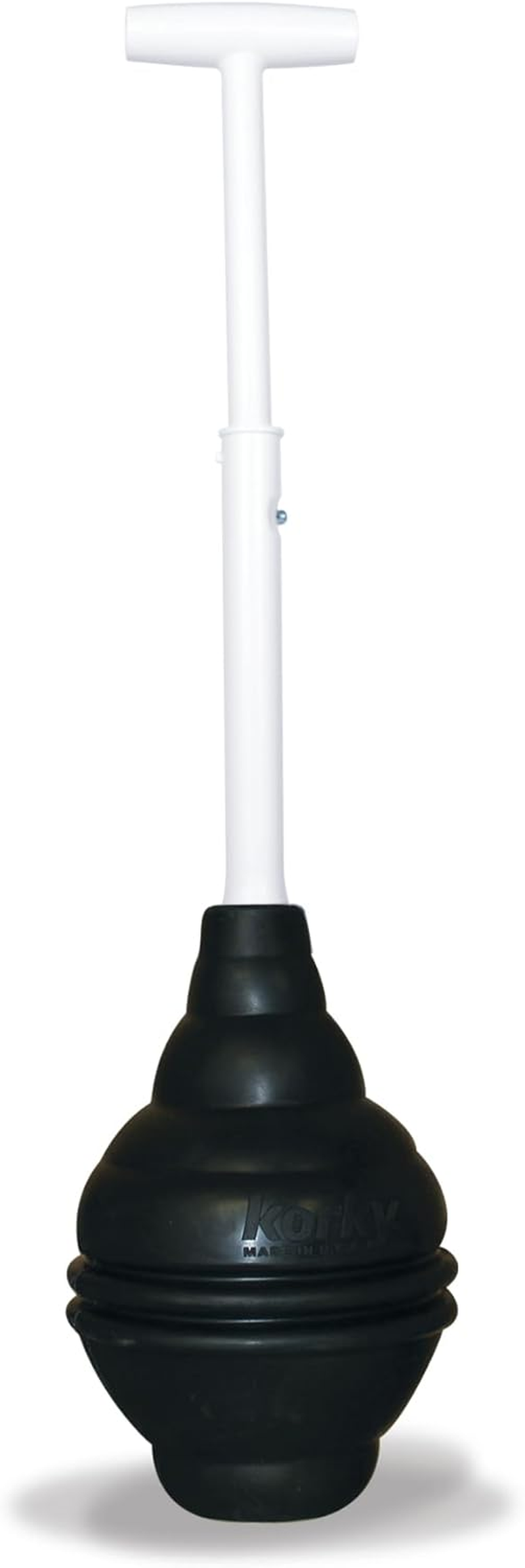 Korky 96-4AM Beehivemax Toilet Plunger, Black