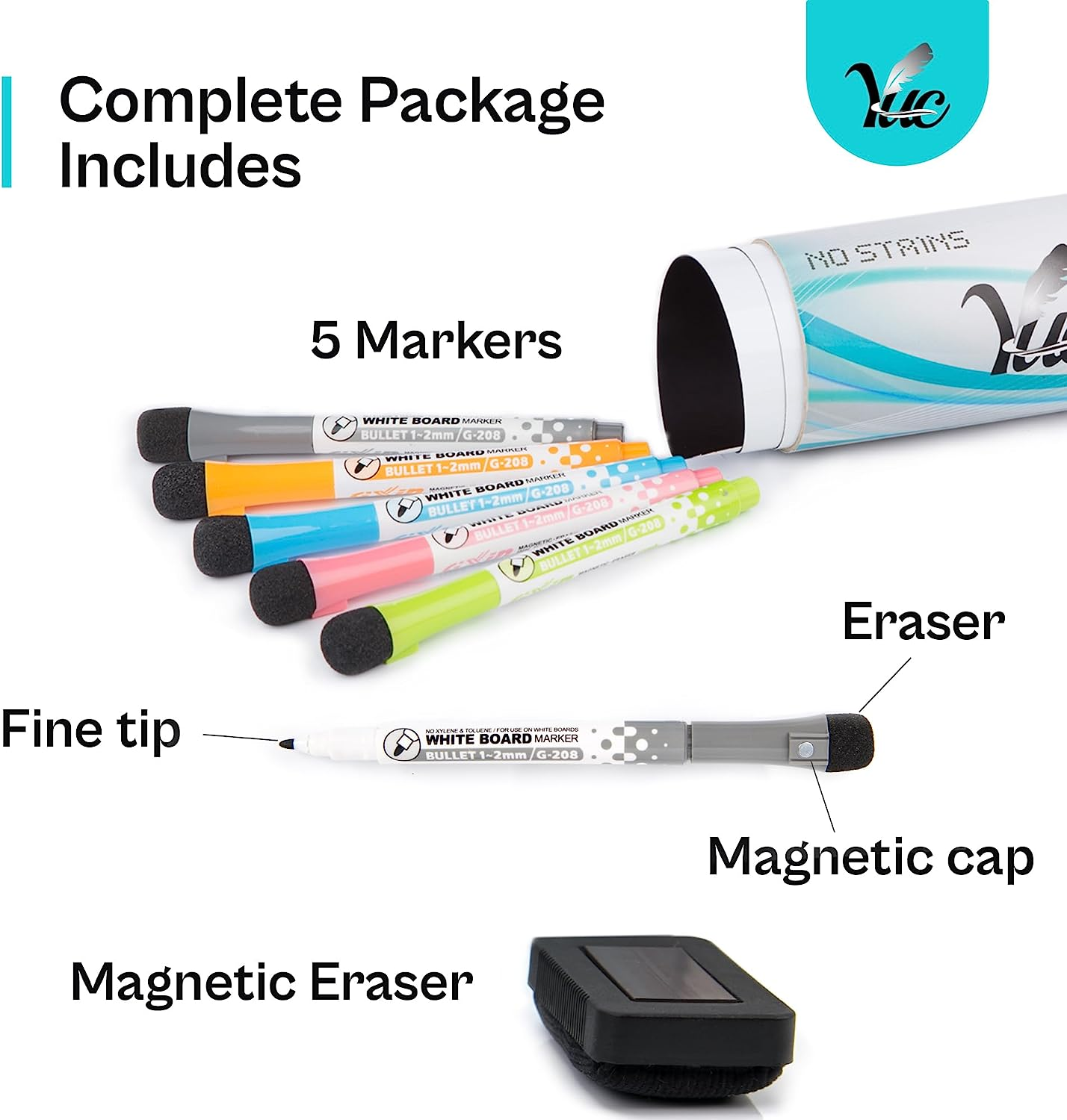 17X11 Inch - Magnetic Whiteboard for the Fridge - Magnetic Dry Erase Board - Fridge Whiteboard - Refrigerator Whiteboard - White Board for Fridge - Dry Erase Board Magnetic - Magnetic White Board