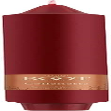Root Candles Unscented Smooth Collenette 9-Inch Dinner Candles, Box of 4, Garnet