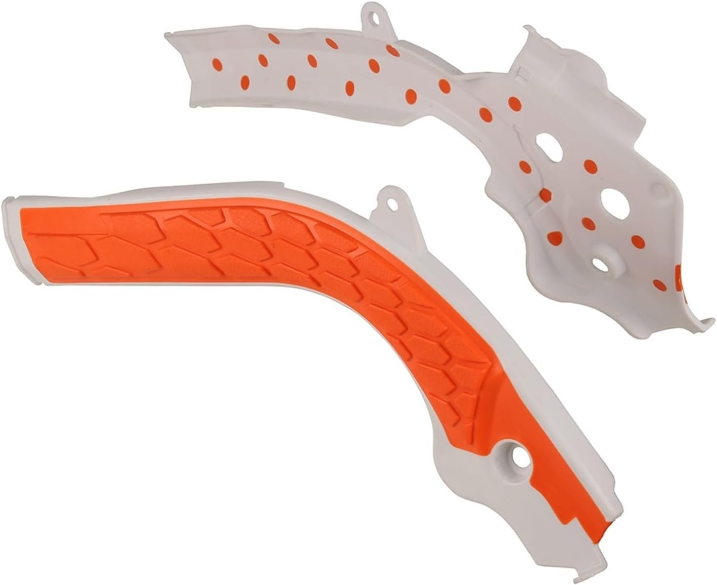 JNLZXDZSW Compatible with SX SXF XC XCF XCW EXC EXCF TE FE TX FX 125 150 250 300 350 450 Motorcycle Frame Guards Protection(Orange) image number 3