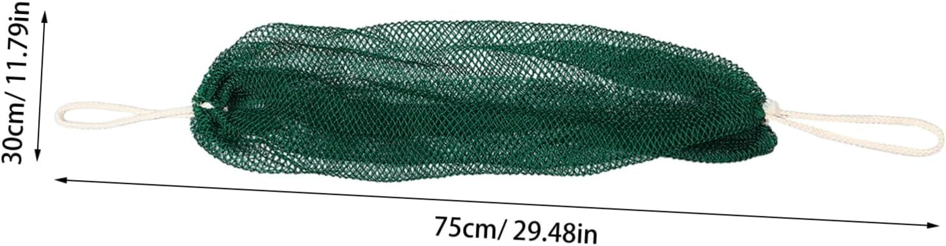 UTHCLO 2Pcs African Net Bath Sponge: Exfoliating Shower Back Scrubber - Long African Exfoliating Net Washcloth Bath Sponge for Women Men image number 6