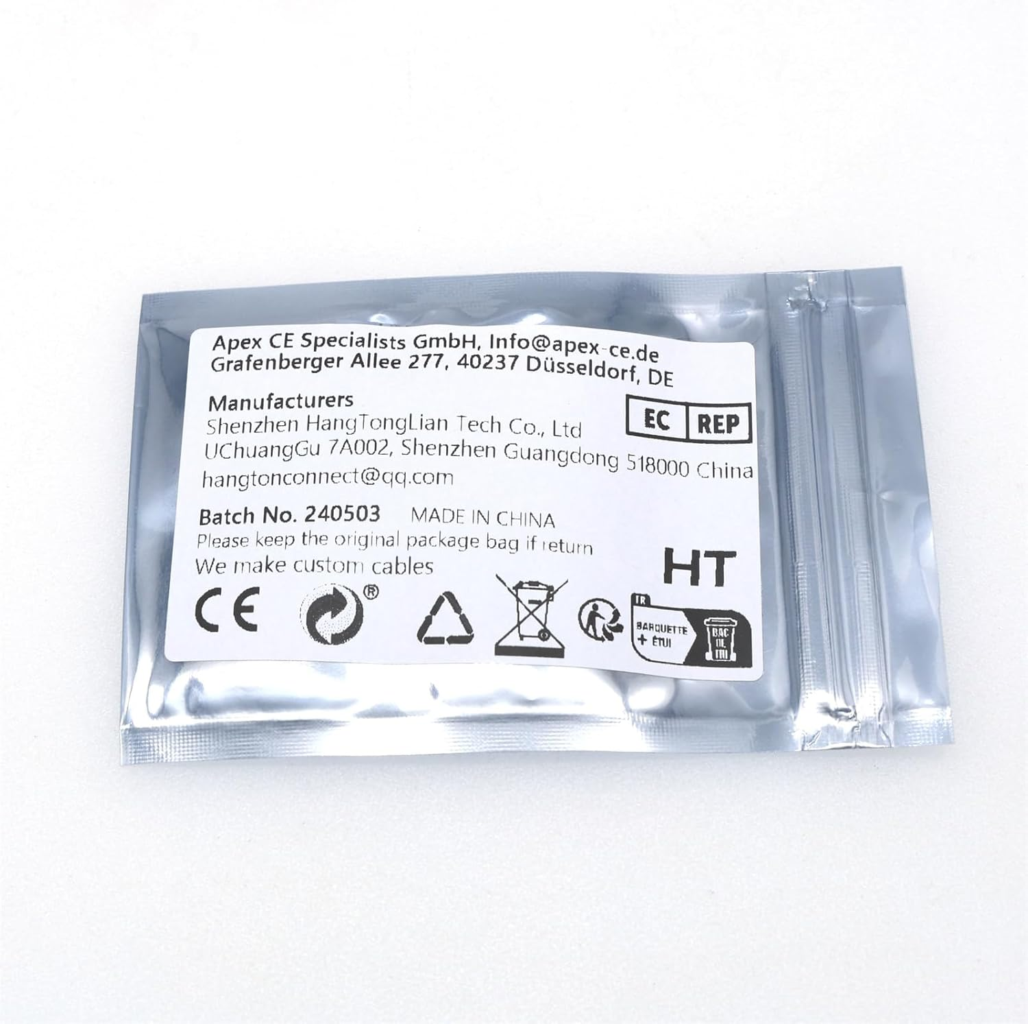 Hangton BDS Power Cable Male Hirose 4 Pin to Hirose 4 Pin for Sound Devices Mixpre 688 Mixer Zoom F8 Recorder 1M image number 2