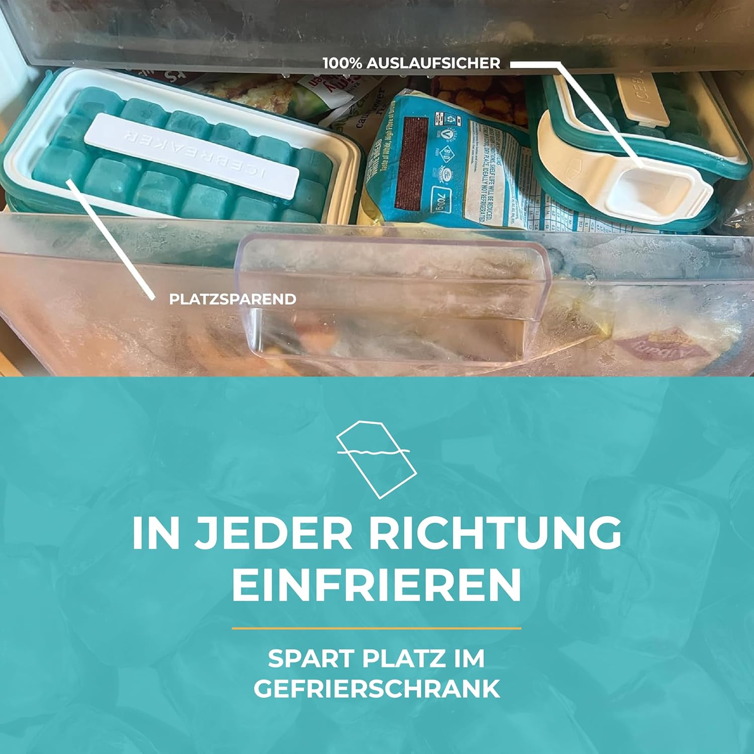 Icebreaker Pop Ice Maker 2.0 - Clear Water Blue image number 2