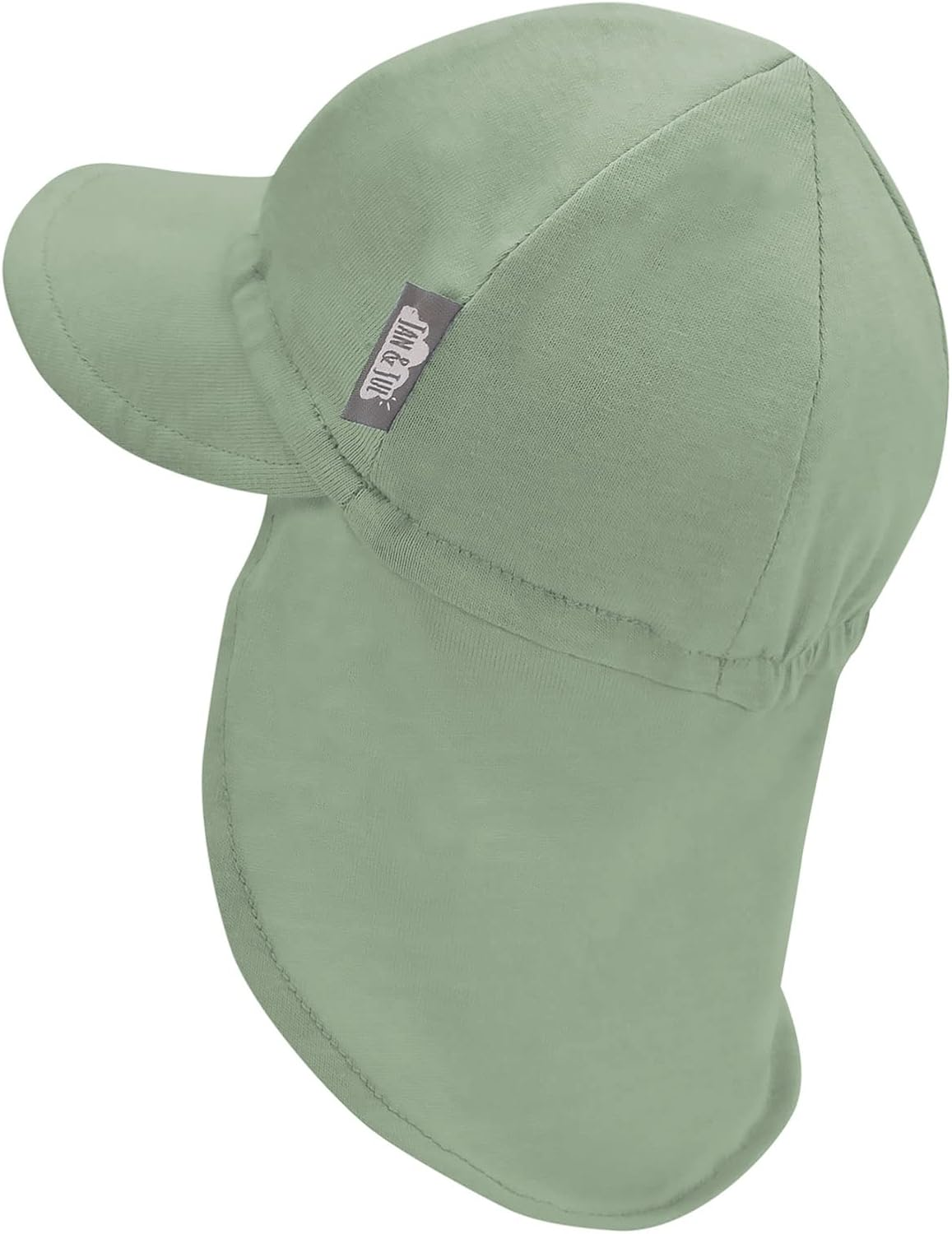 JAN & JUL Sun Soft Baby Cap | Cotton Neck Flap Hat for Infants
