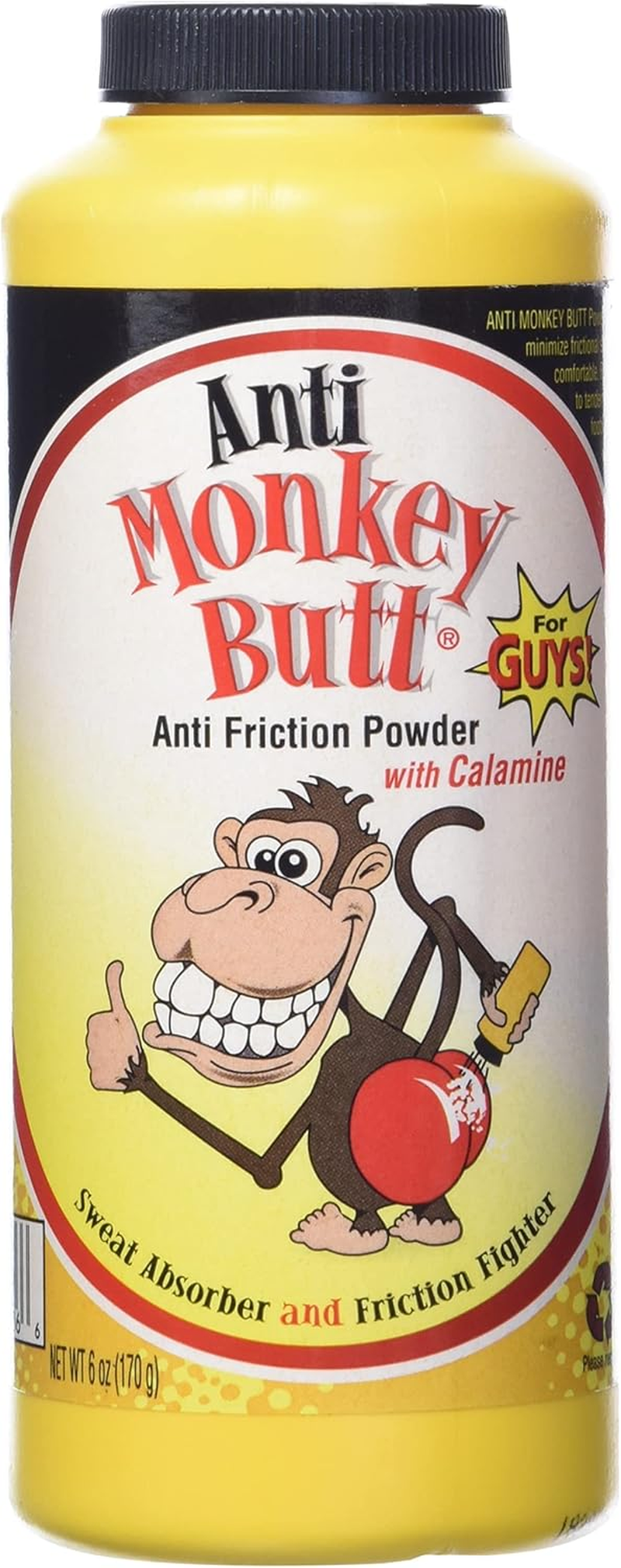 Anti-Monkey Butt | Men'S anti Friction and Sweat Powder with Calamine | 6 Oz. image number 2