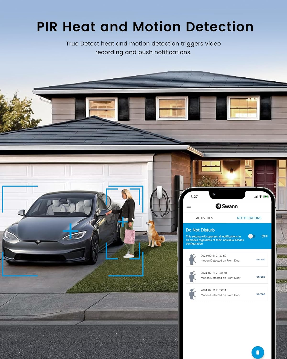 Swann Xtreem 4K Wireless Security Camera, Indoor, Outdoor, Night Vision, 2-Way Talk, Siren Heat & Motion Detection, Swann Security App - SWIFI-4KXTRM image number 1