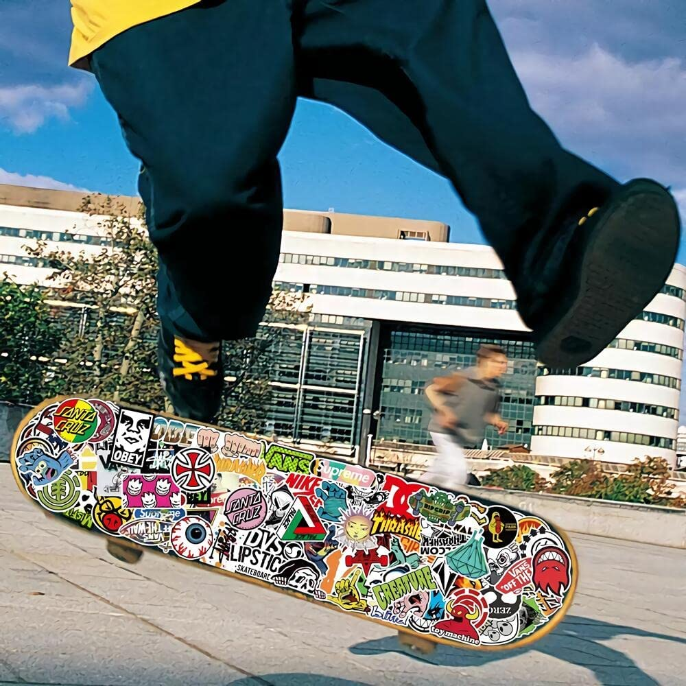 300PCS Cartoon Stickers, Vinyl Waterproof Stickers for Laptop,Bumper,Skateboard,Water Bottles,Computer,Phone,Cartoon Anime Stickers for Kids Teens Adult image number 3