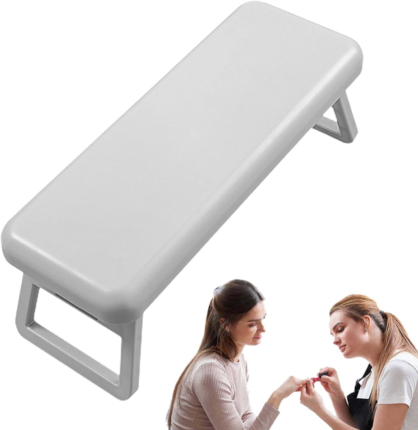 Manicure Hand Rest | Comfortable Nail Arm Rest, Manicure Hand Pillow Stable,Foldable Hand Holder for Nails Tech, Portable Nail Armrest, at Home, Professional Nail Salon, Out for Services