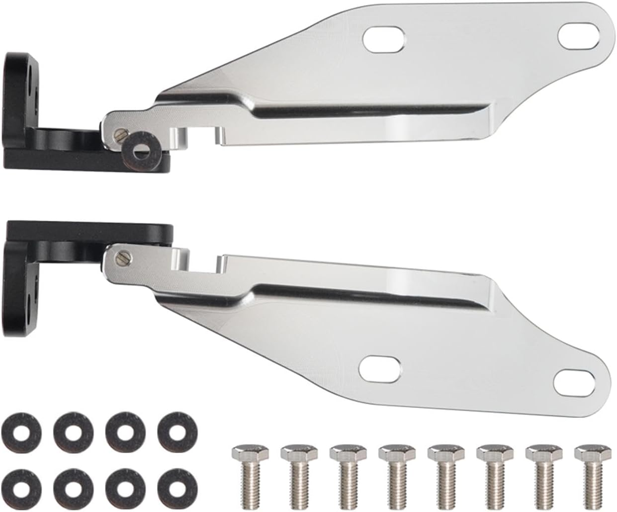 Hood Hinges Quick Release Kit Assembly Easy Install Heavy Duty Auto Parts Professional Metal for Eg6 image number 6