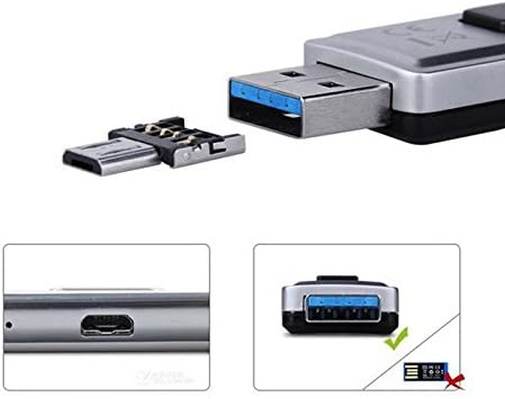 Chenyang Micro USB OTG Adapter Micro USB Male to USB 2.0 Female Ultra Mini Size Connector Adapter image number 6