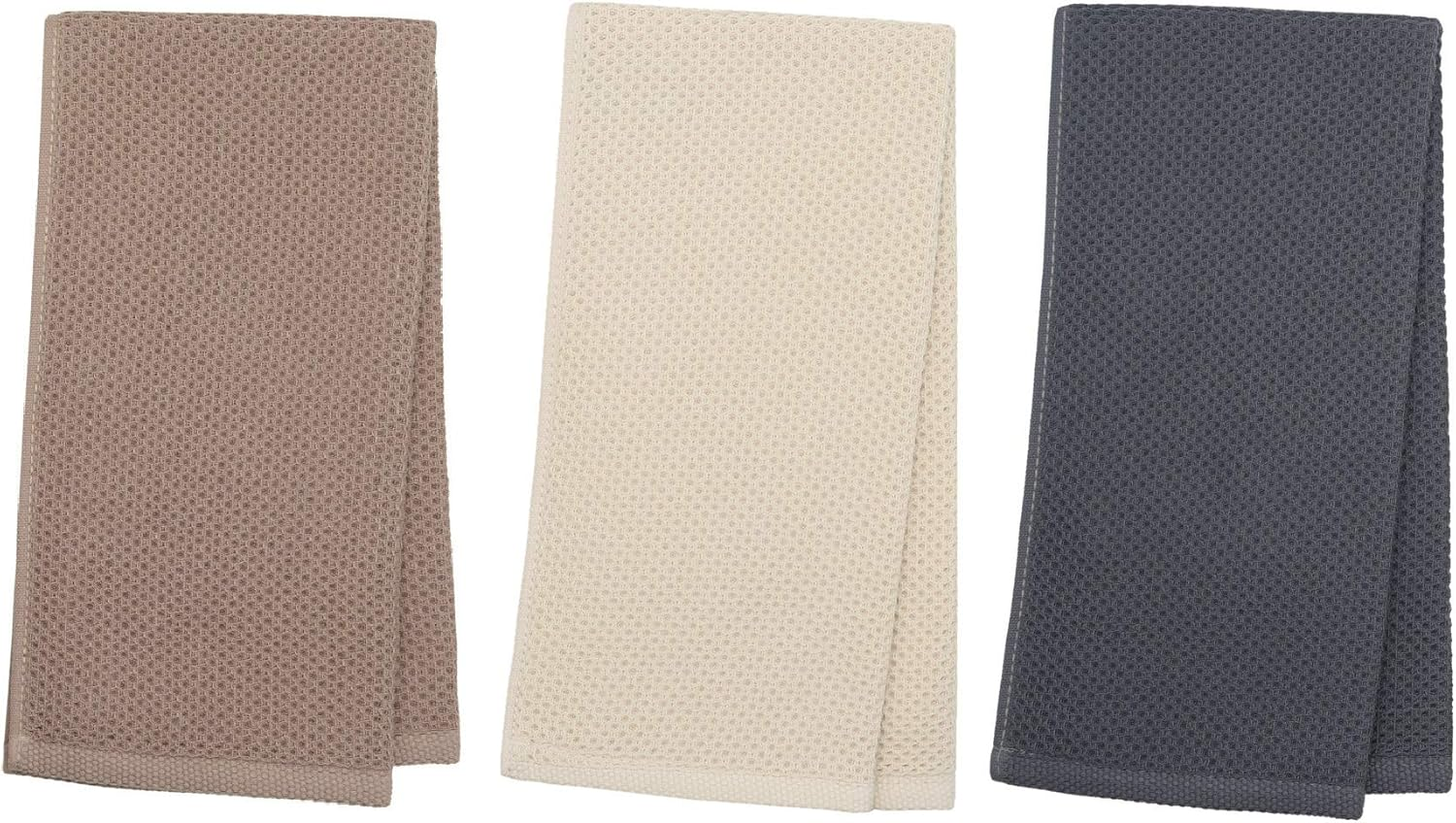 Mia'Sdream Cotton Hand Face Head Towel Waffle Weave Kitchen Tea Towel Dish Towels, Soft and Absorbent Bath Guest Gym Towel Washcloths, 13Inch X 28Inch 3 Pack(Multi Color) image number 4