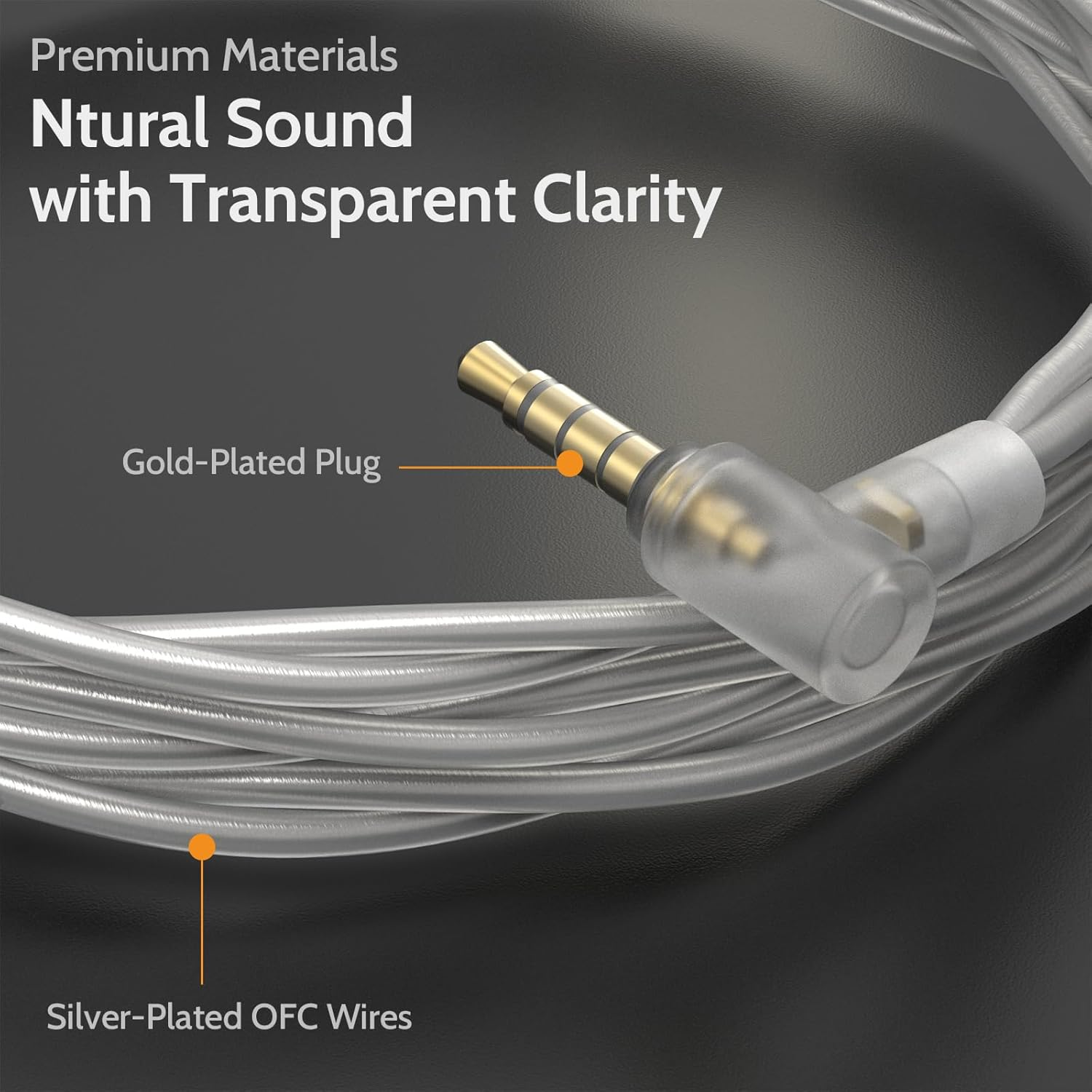 Cubilux 3.5Mm MMCX Cable with Boom MIC, MMCX Replacement Cord with Microphone for SE215, SE315, SE425, SE535 and More, 4 Feet image number 4